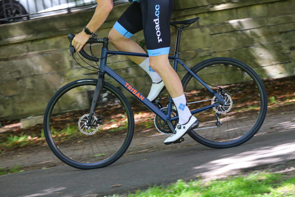 Triban RC120 Disc road bike – riding 2.jpg