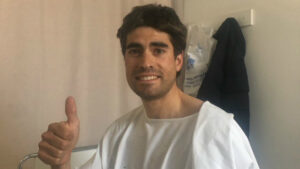 Mikel Landa in hospital