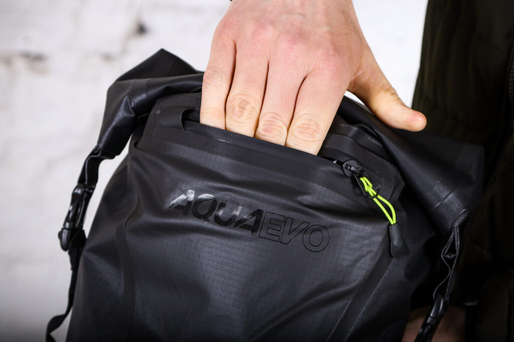 Oxford Aqua Evo 12L Backpack – front pocket.jpg