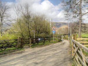Approach to Portinscale Bridge
