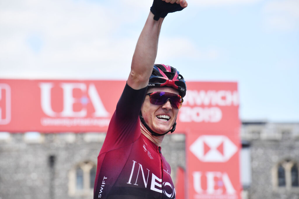 Ben Swift wins 2019 national championship road race (copright SWPix.com)