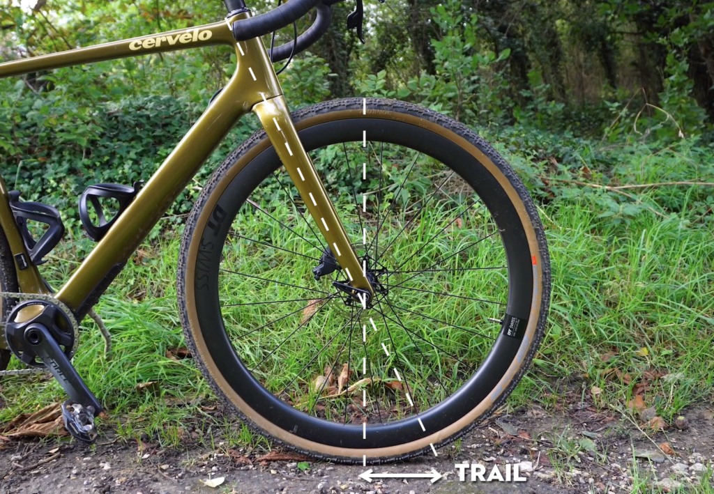 bike geometry trail