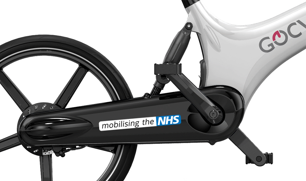 Gocycle NHS sticker