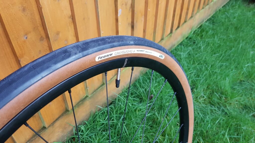 Panaracer GravelKing Plus TLC tyre fitted 1