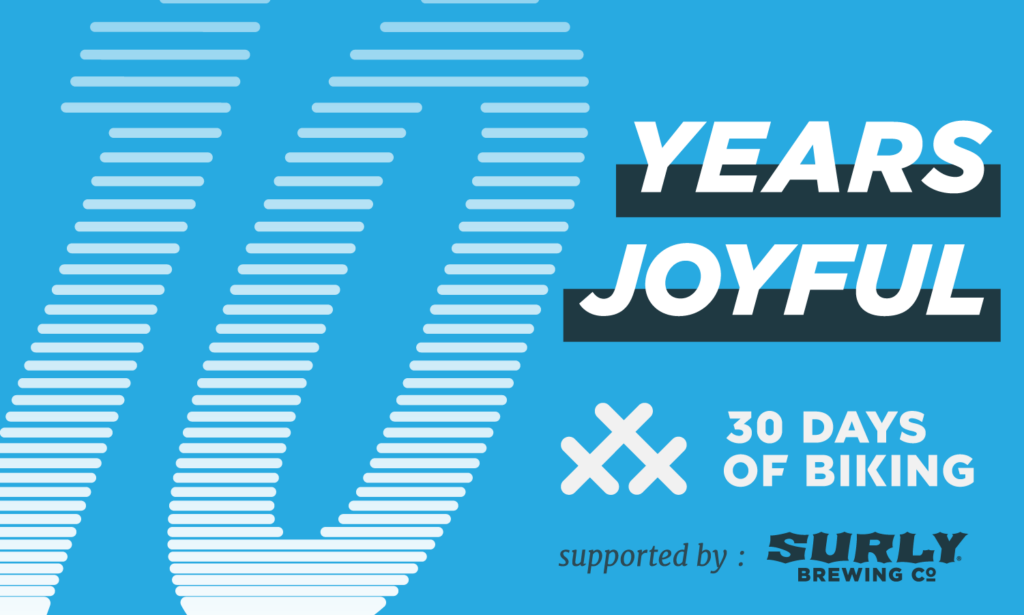 30 Days of Biking 2020 spoke card front