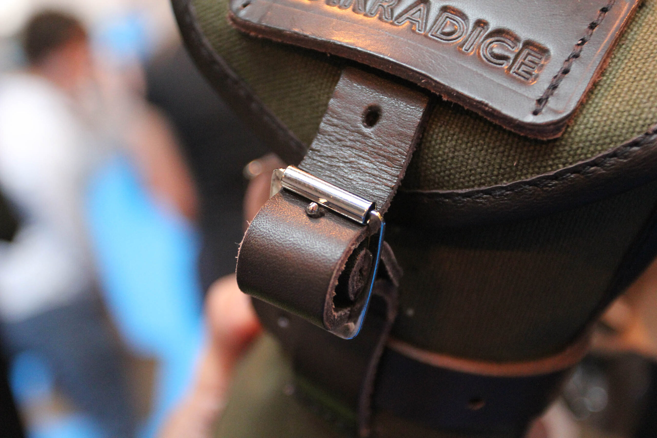 Carradice Classics range saddlebag buckle
