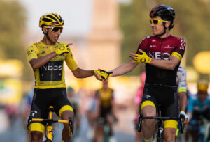 Egan Bernal and Geraint Thomas, 2019 Tour de France