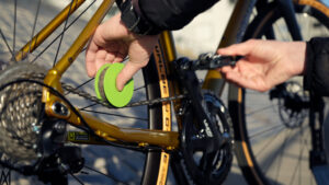 Green Disc Eco Chain Care tool claims to save up to 90% of chain oil over standard application