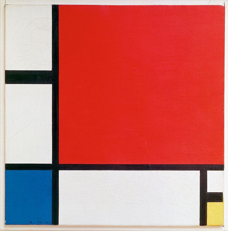 Piet Mondrian Composition 2