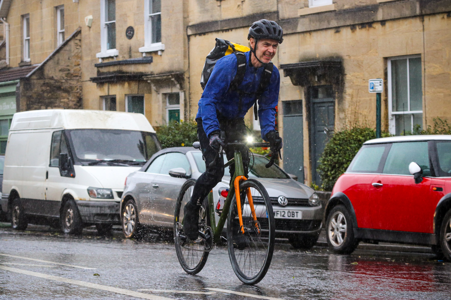 Riding in the rain 2