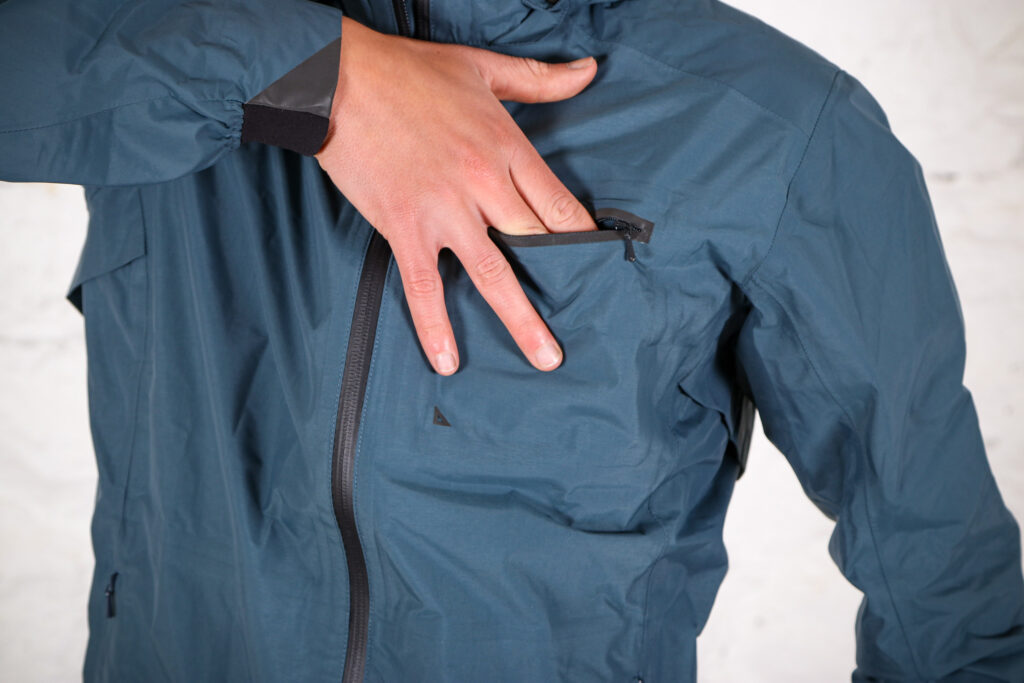 Shimano Transit Hardshell Jacket – chest pocket.jpg