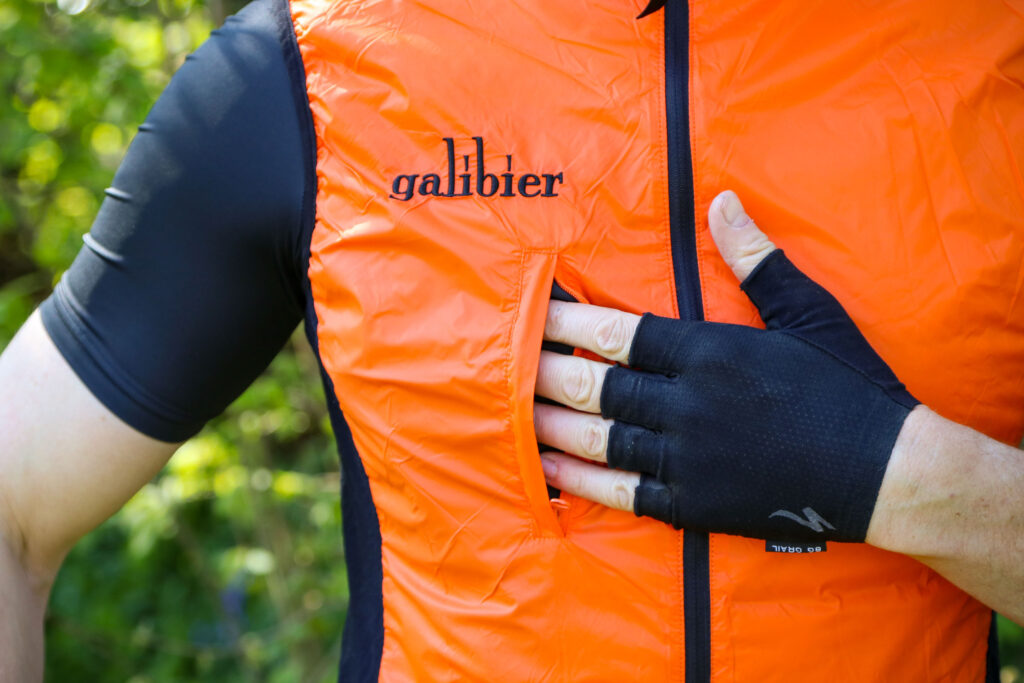 2020 Galibier Izoard Quilted Gilet – reversed chest pocket.jpg