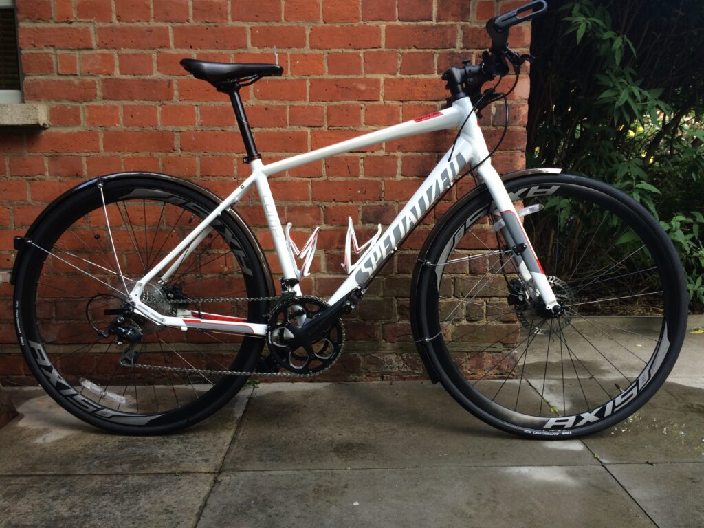 Specialized Sirrus Comp Disc 2014 hybrid/road/touring/commuting bike with hydraulic disc brakes