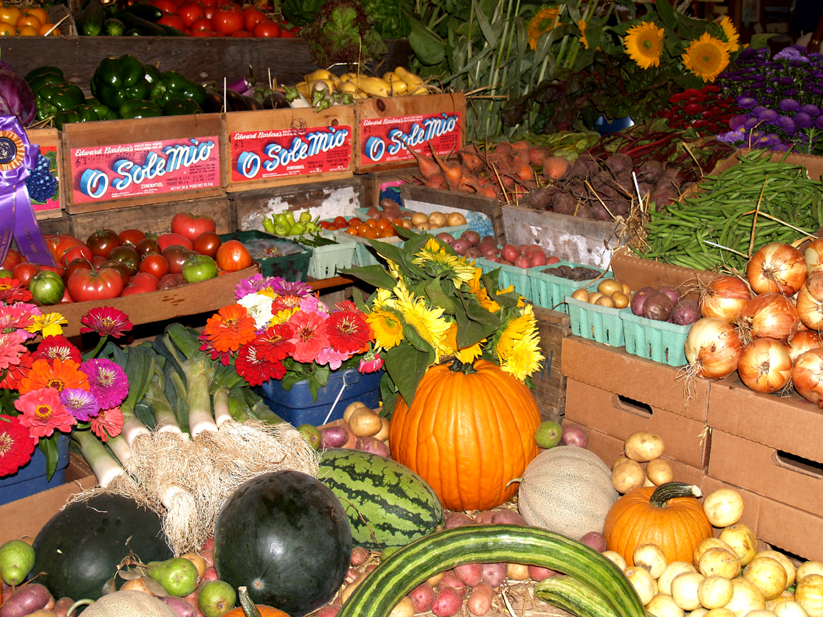Vegetables (copyright Professor Bop via Flickr)