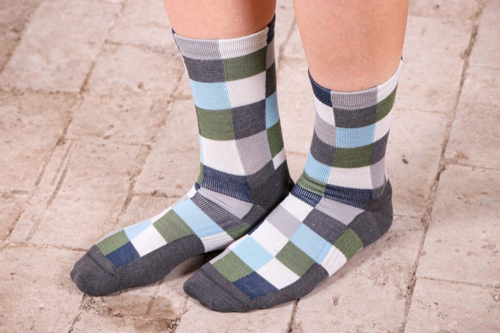 ashmei Classic Chequered Merino Sock