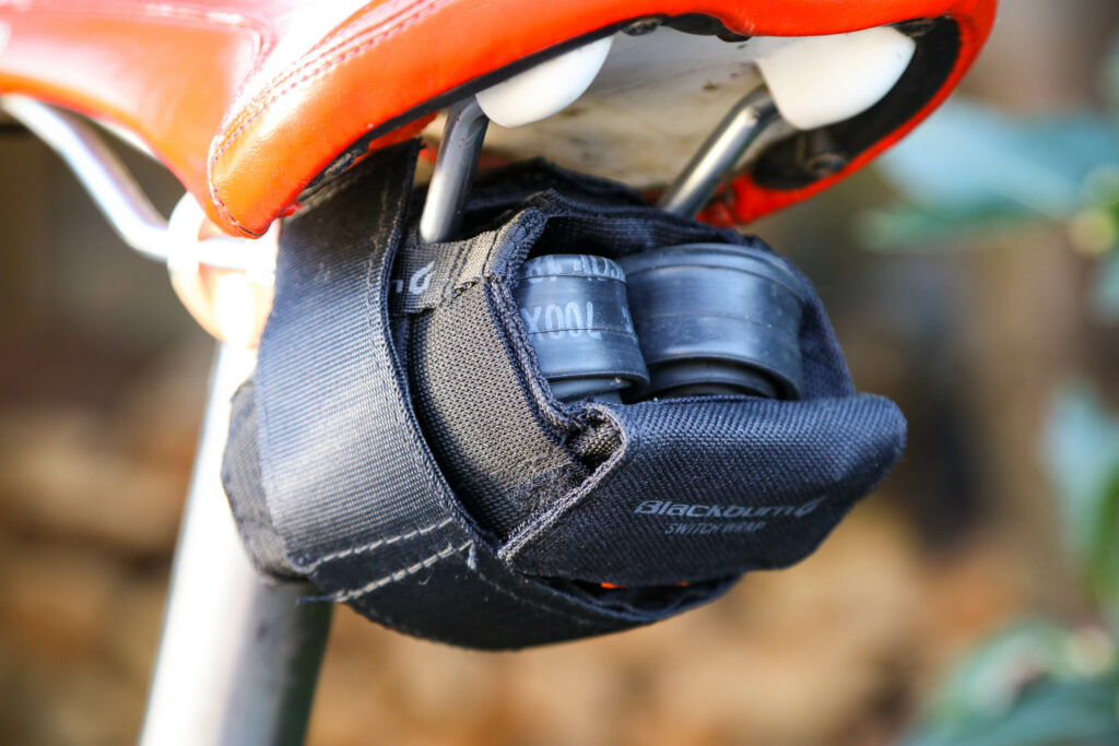 2020 Blackburn Switch Wrap multi tool wrap bag – on bike.jpg