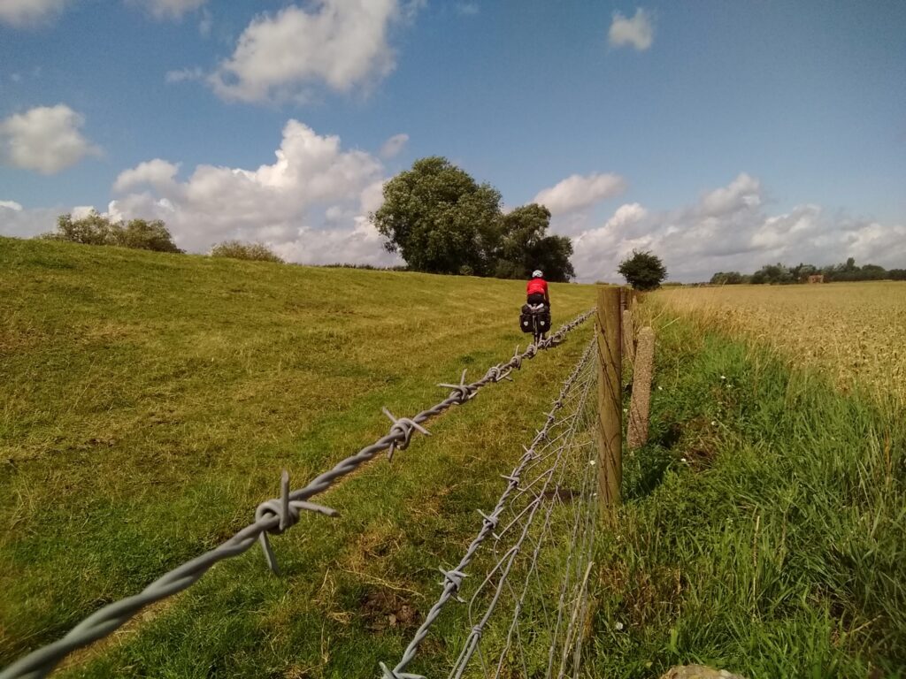 Back in Britian. Yes, this was a signed cycle route!.jpg