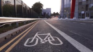 Brentford bike lane