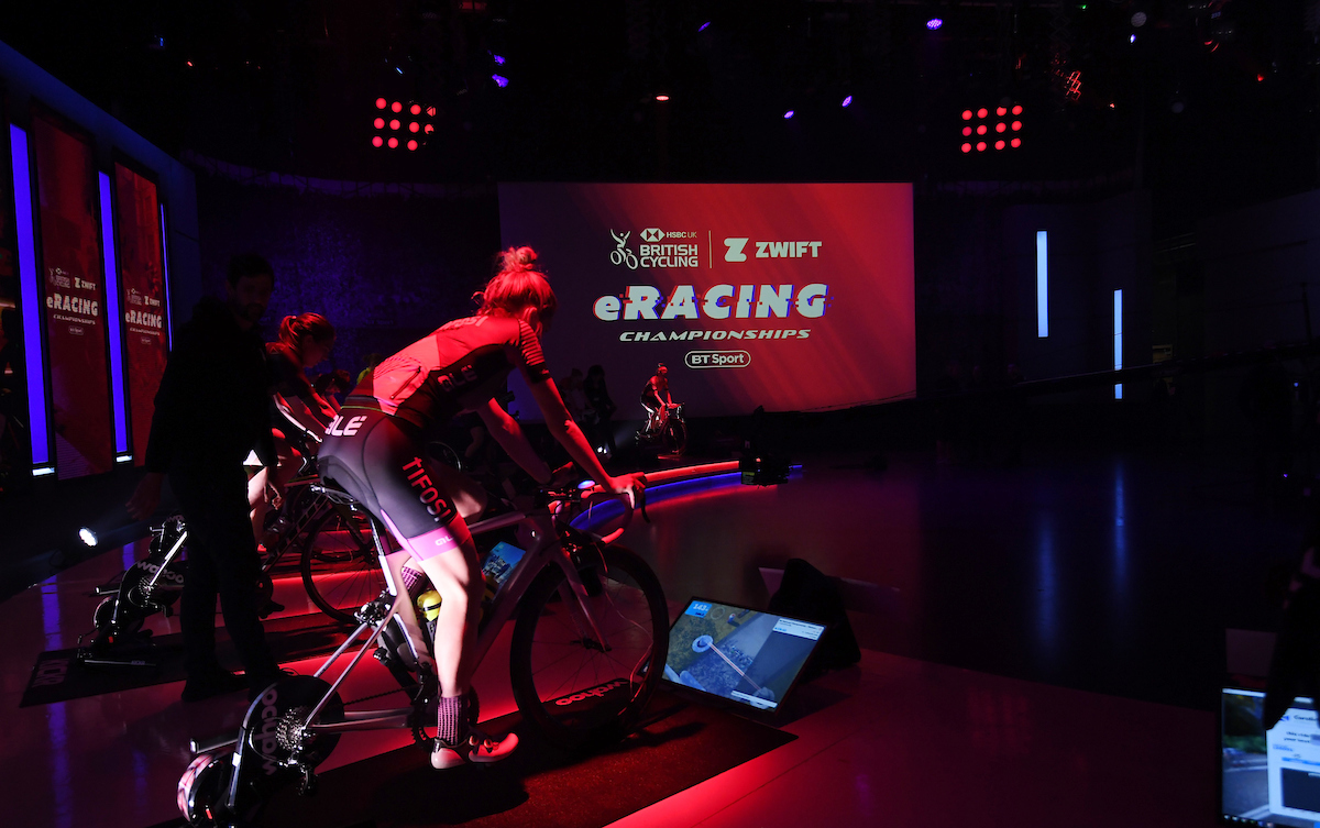 British Cyclling Zwift eRacing Championship 2019 (picture copyright Simon Wilkinson, SWPix (2)