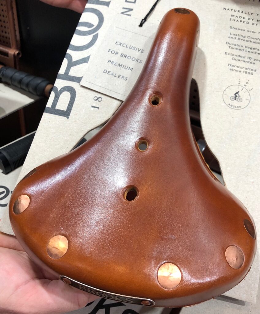 Brooks B17 copper saddle – 1