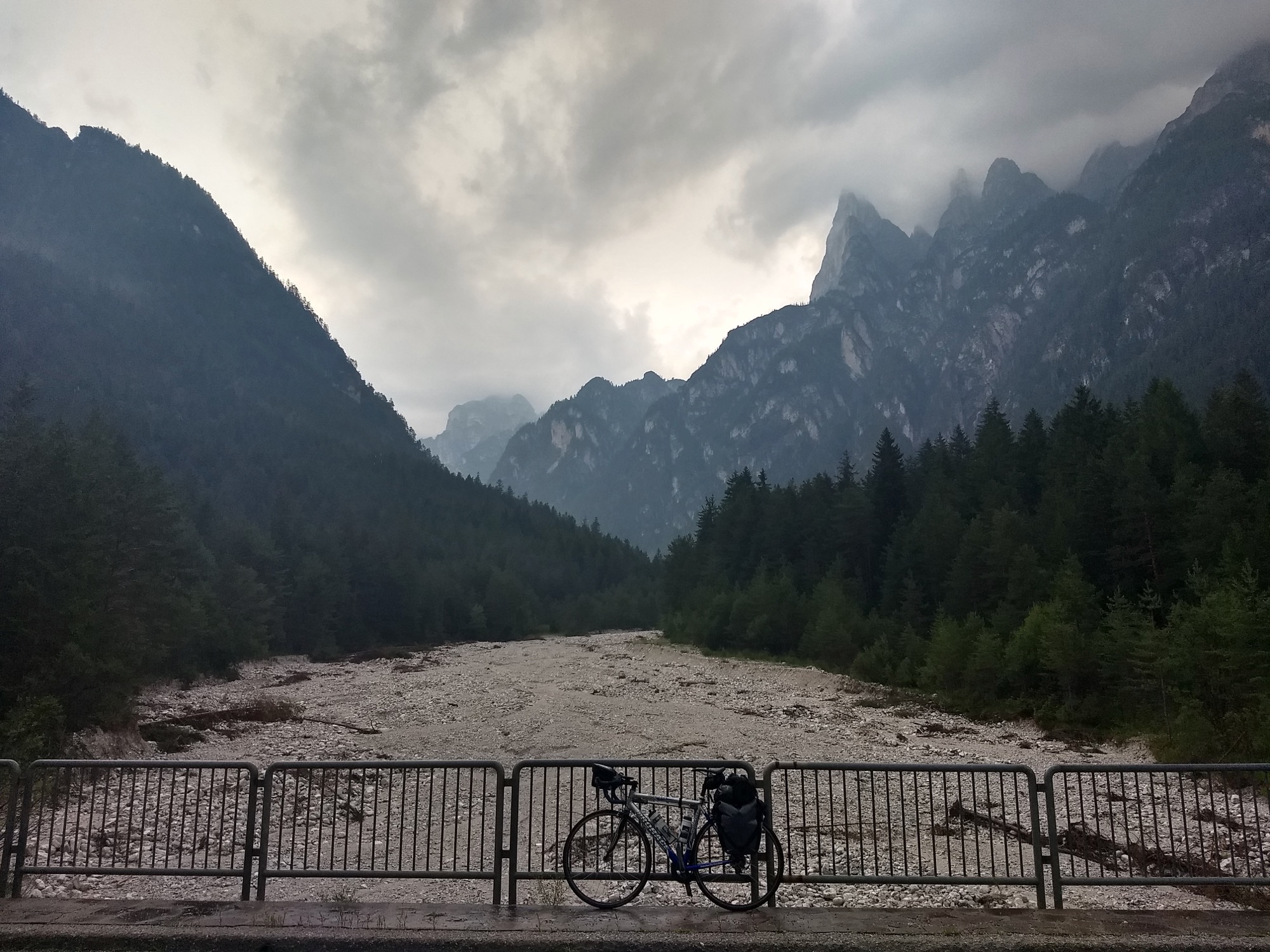 Dramatic scenes in the Dolomites