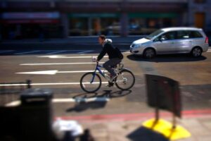 London cyclist approaching junction.jpg