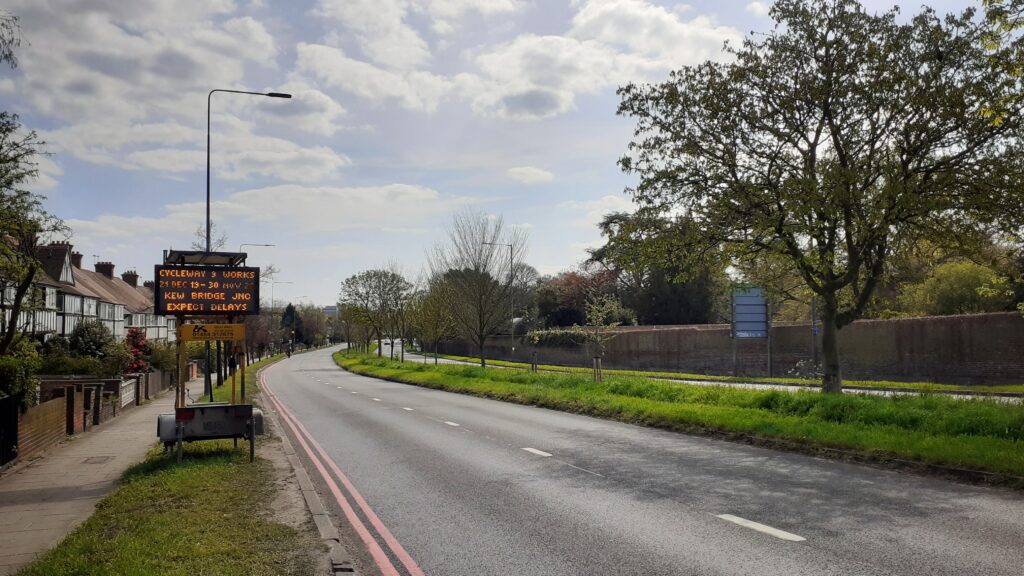 North Circular Road, lunchtime 7 April 2020 (copyright Simon MacMichael)
