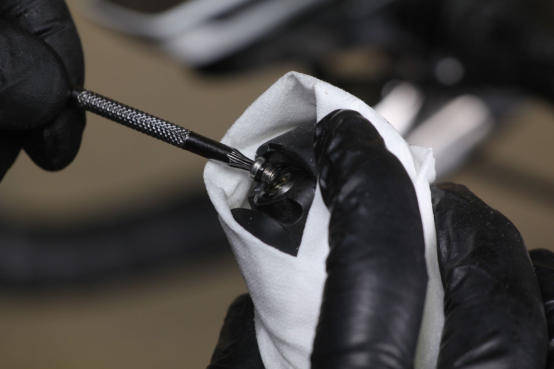 replace lever bleed screw