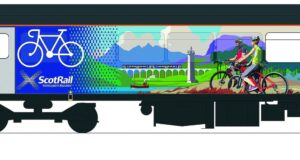 ScotRail cycle carriage exterior
