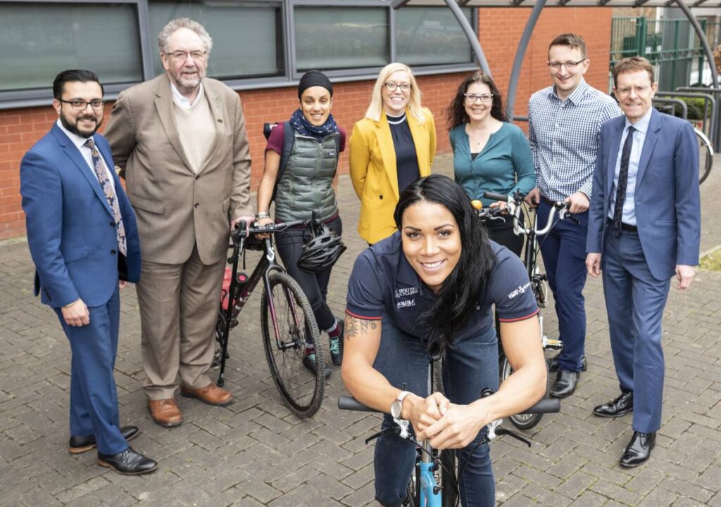 Shanaze Reade as cycling and walking ambassador