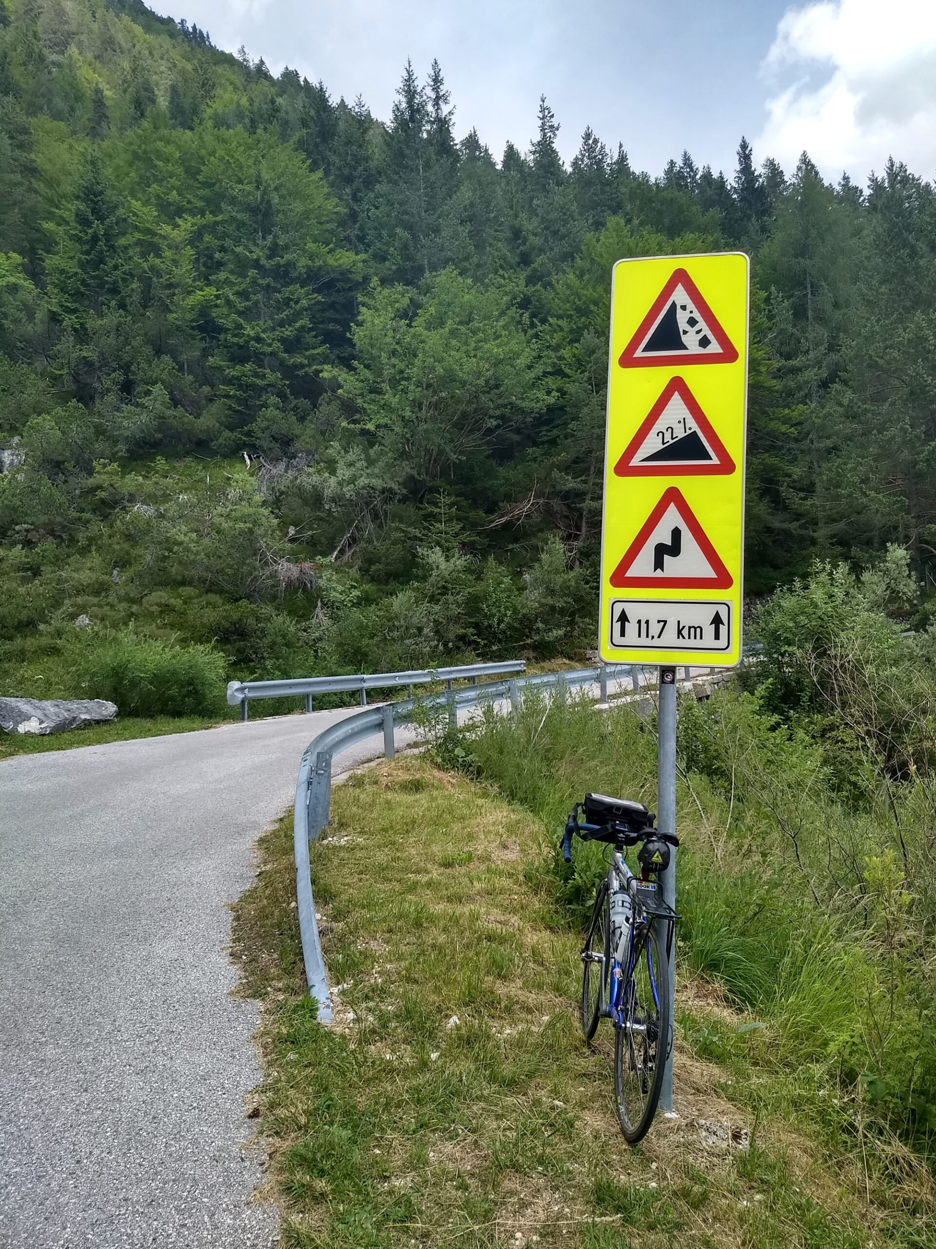 Some climbs are worth shedding the panniers for