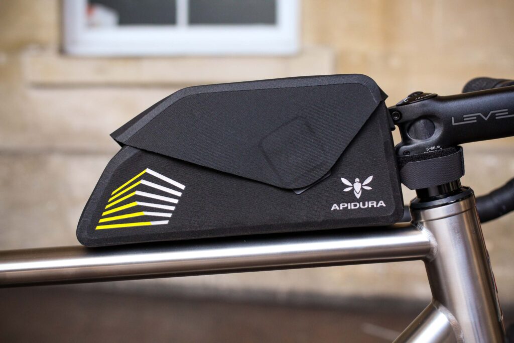 2020 Apidura bolt on top tube bag – on bike.jpg