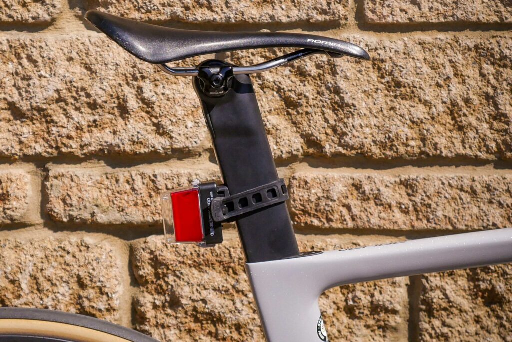 2020 Niterider Sentry Aero 260 rear light – on post.jpg