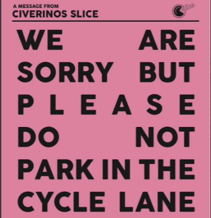 do not park in the cycle lane – via civerinos slice on twitter.PNG