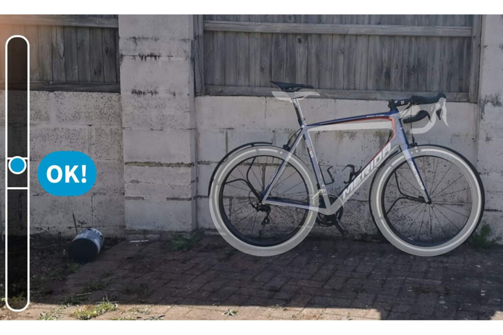 Wahoo KICKR Bike bike sizing 1