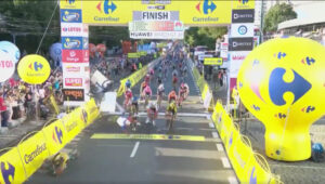 2020 Tour of Poland Stage 1 Crash