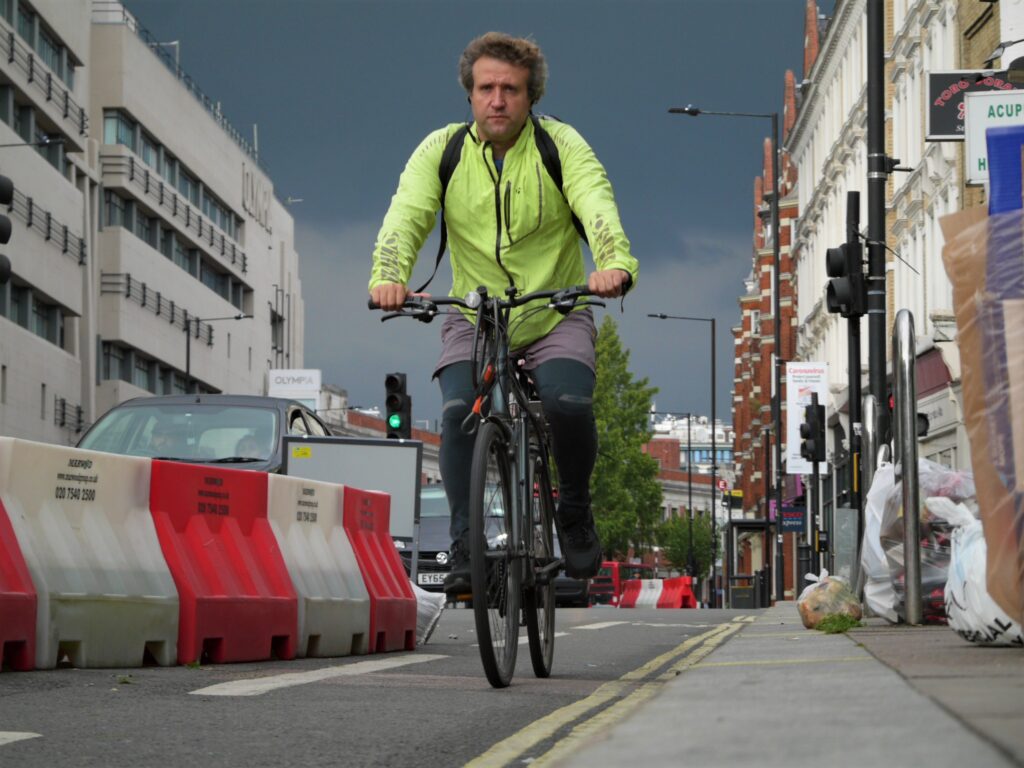Cyclist at Olympia.JPG