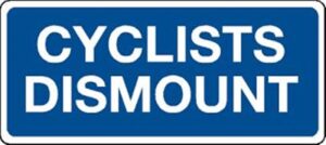 cyclists-dismount