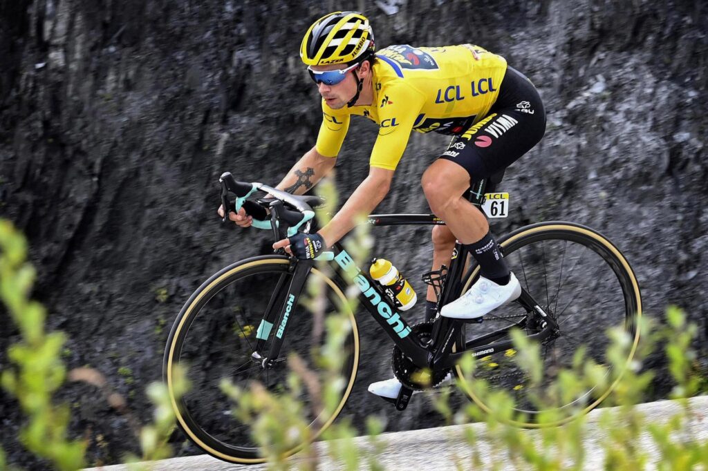 Primoz Roglic in action during the Criterium du Dauphiné Credit Cor Vos – 1.jpeg