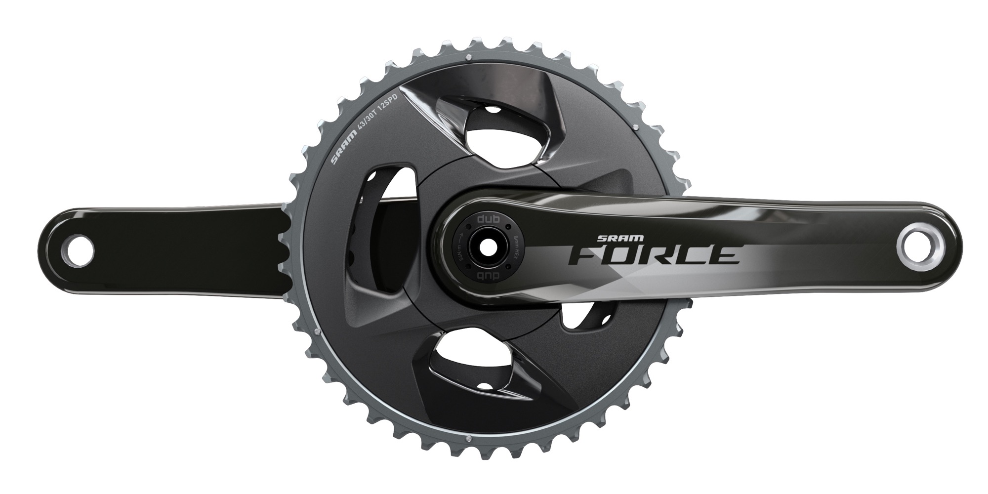 SRAM Force eTap AXS Wide chainset