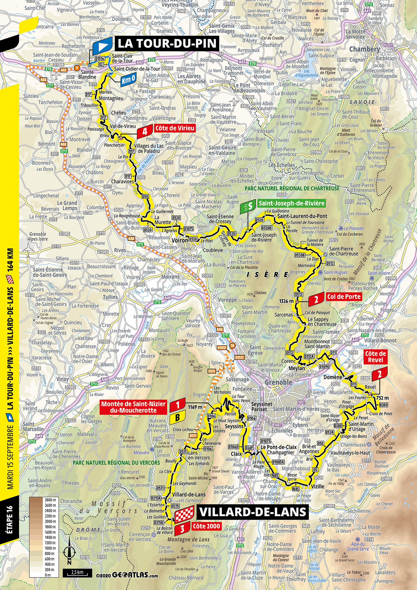 TdF 2020 S16 map