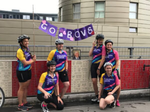 Team Bov at RideLondon 2020