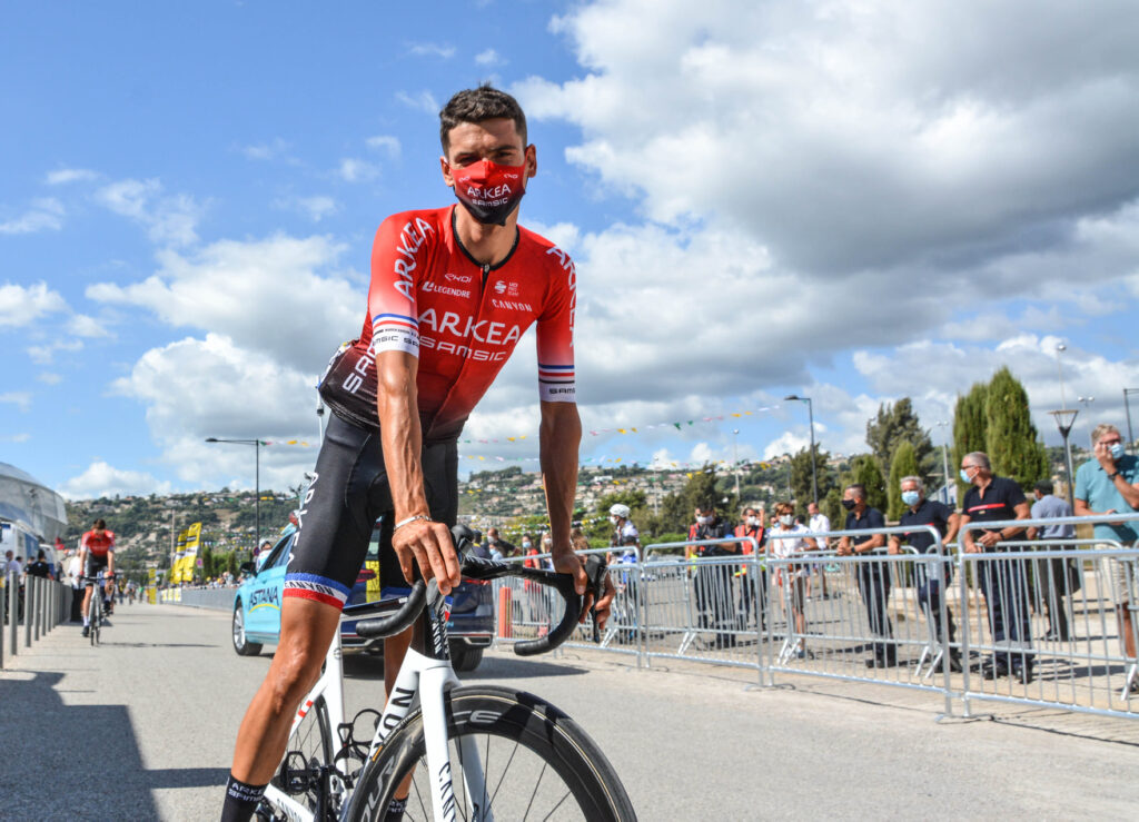 Barguil on 2021 Canyon Aeroad via ARKEA SAMSIC 2
