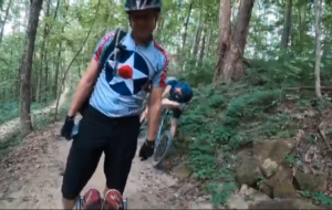 male karen cyclist on trail – via tom morris on facebook.PNG
