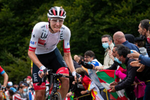 tadej Pogacar attacks on Tour de France 2020 Stage 9