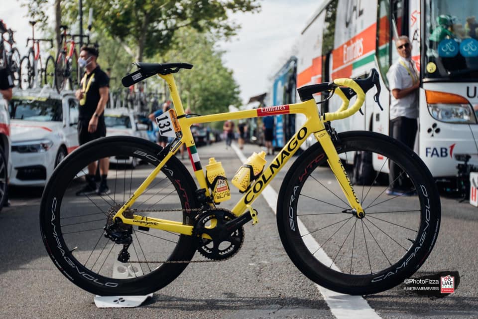 Tour de France 2020 Pogacar Yellow Colnago