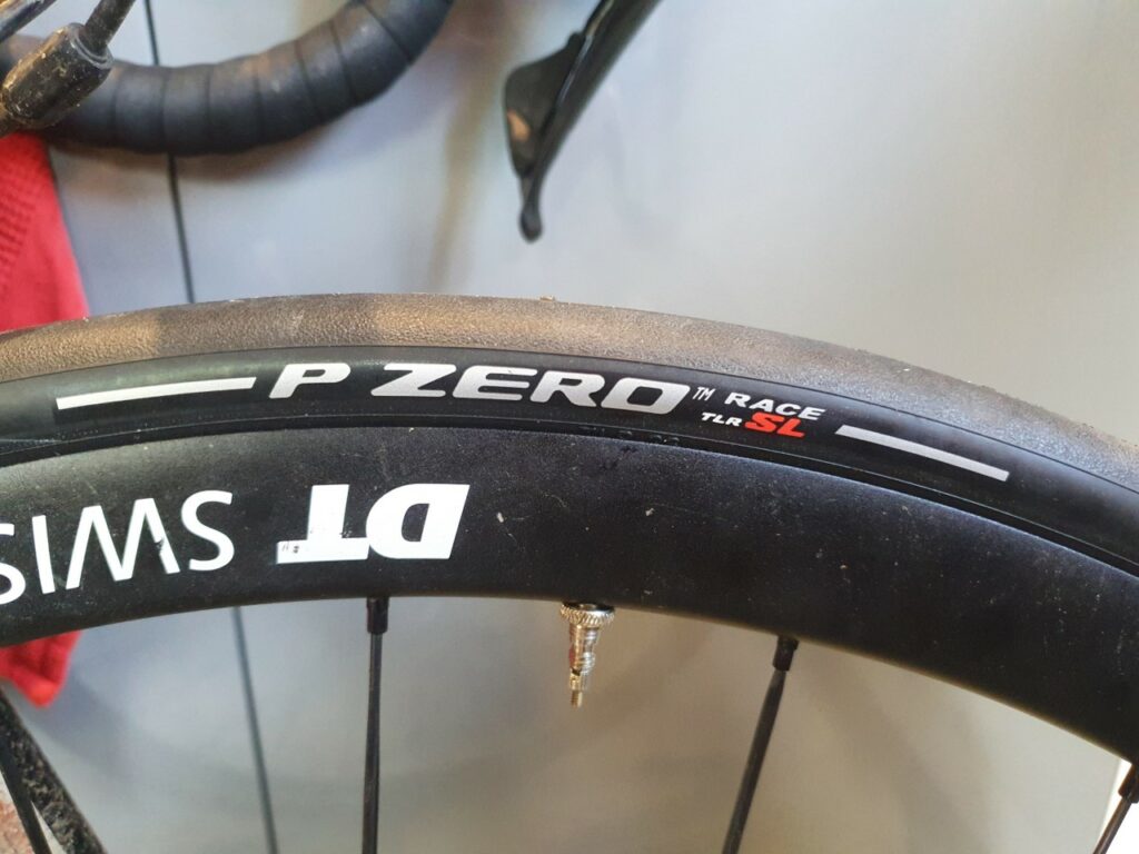 2020 Pirelli P Zero Race TLR SL fitted 2
