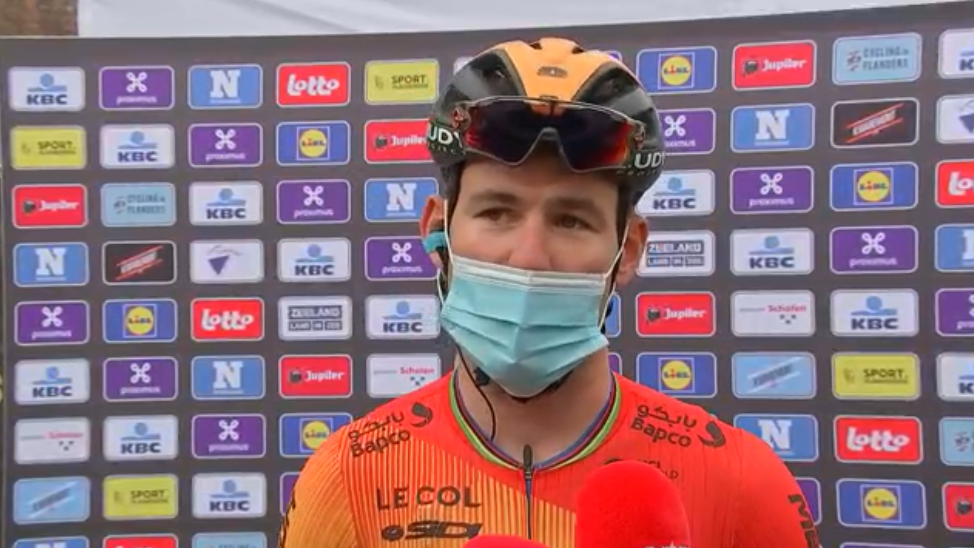 Mark Cavendish Scheldeprijs interview still via Sporza.PNG