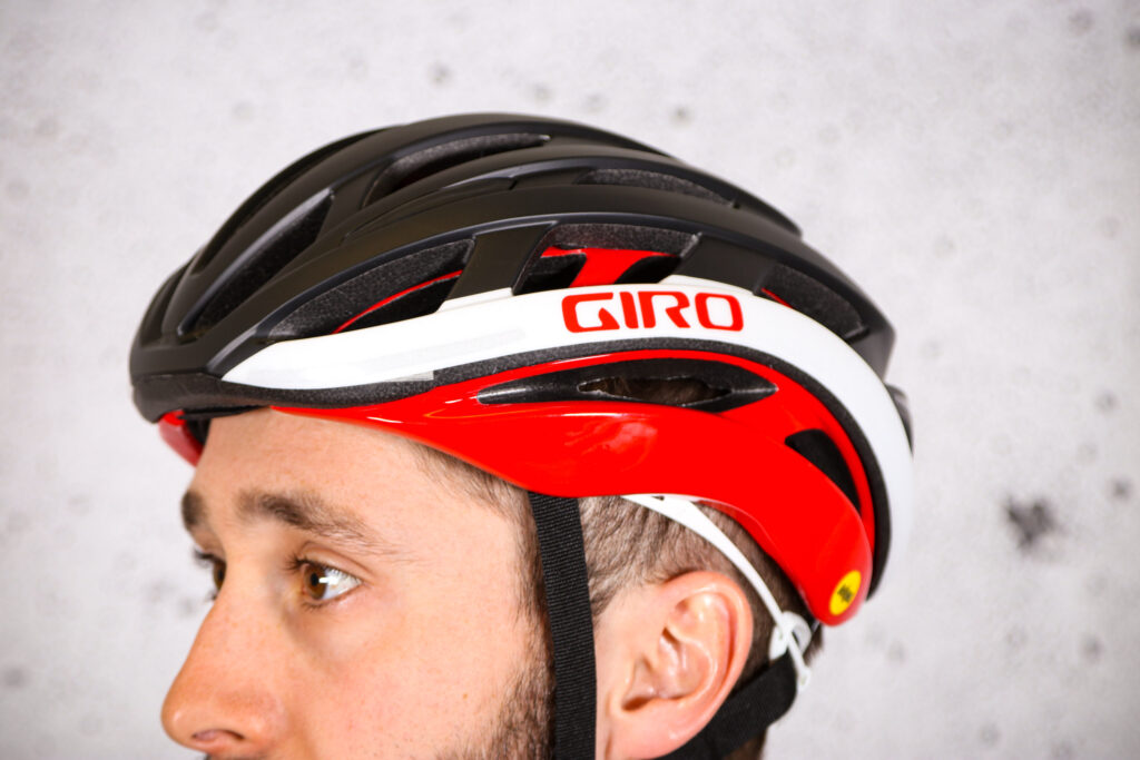 2021 Giro Helios Spherical  cycling helmet – worn side