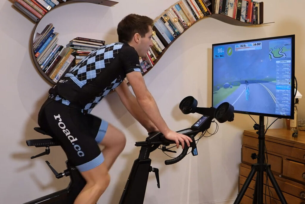 Indoor training (Liam from Zwift video) 3